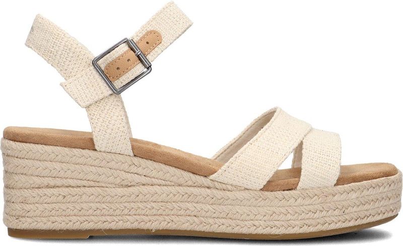Toms Audrey Sandalen - Met Sleehak - Dames - Beige