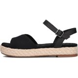 Toms - Abby - Sleehakken - Handgemaakt - Geweven Stof en Leer