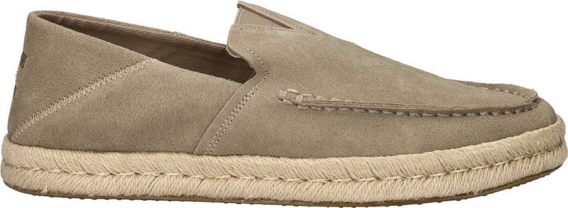 Toms - Alonso - Loafers - Taupe - Textiel - Comfortabel Voetbed