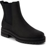 Toms - Bennet - Veterboots - Zwart - Leer