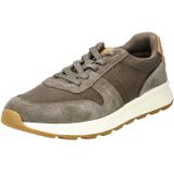 Toms - Trvl Lite Retro Schoenen - Legergroen - Textiel en Suède