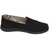 TOMS - Alpargata Plus - Sneakers - Zwart - Vegan - 68% Jute, 32% Katoen