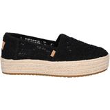 TOMS - Valencia - Espadrille - Zwart - Haakwerk