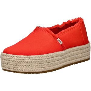 TOMS - Valencia - Espadrilles - Vlam - Canvas - 4 cm Plateauzool