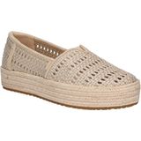 Toms - Valencia - Espadrille - Geel - Linnen