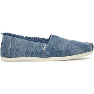 TOMS - Alpargata Classic - Espadrille - Dark Sky - Getextureerde Denim