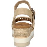 TOMS - Diana - Sandalen - Goud - Suede - Hakhoogte 7 cm