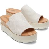 Toms - Diana Mule - Slippers - Grijs - Canvas