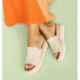 Toms - Diana Mule - Slippers - Grijs - Canvas