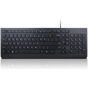 Lenovo Essential Wired Keyboard (Black) - US Euro 103P