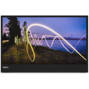 Lenovo ThinkVision M15 LED display 39,6 cm (15.6 inch) 1920 x 1080 Pixels Full HD Zwart