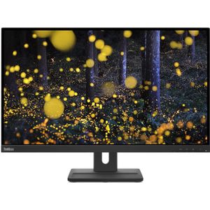 Lenovo ThinkVision E27q-20 LED display 68,6 cm (27") 2560 x 1440 Pixels Quad HD Zwart