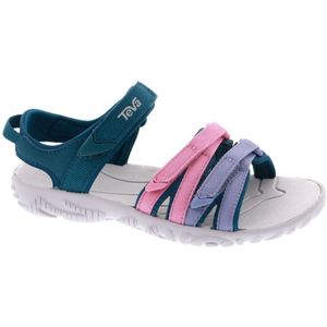 Teva K Tirra Kinder Sandalen - Blauw/Wit/Roze - Maat 28