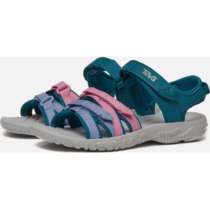 Teva K Tirra Kinder Sandalen - Blauw Wit Roze