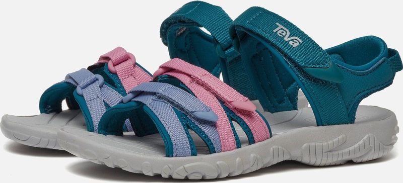 Teva K Tirra Kinder Sandalen - Blauw Wit Roze