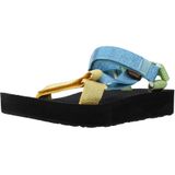 Teva Midform universele sandaal voor dames, Metallic Blauw Multi, 39 EU