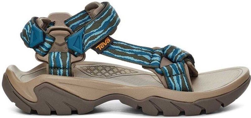 Teva W Terra Fi 5 Universal Dames Sandalen - Blauw Groen