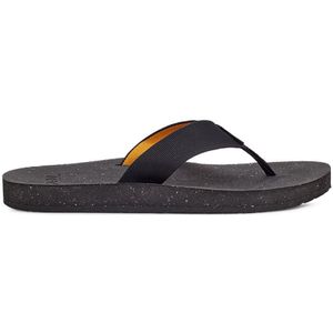 Teva M REFLIP Heren Slippers - Zwart/Oranje - Maat 42