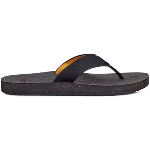 Teva Omklapbare sandaal voor heren, zwart, 45.5 EU