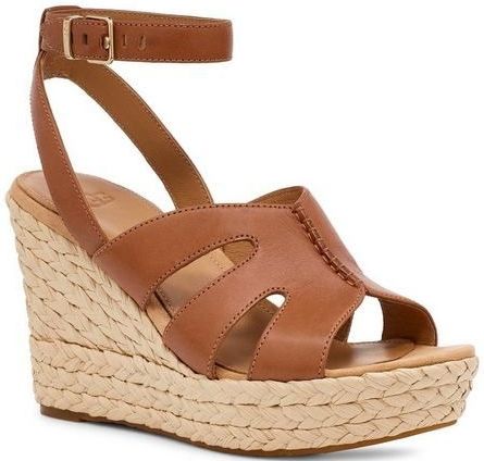 UGG - Careena - Sandalen - Chestnut - 9,5 cm Sleehak