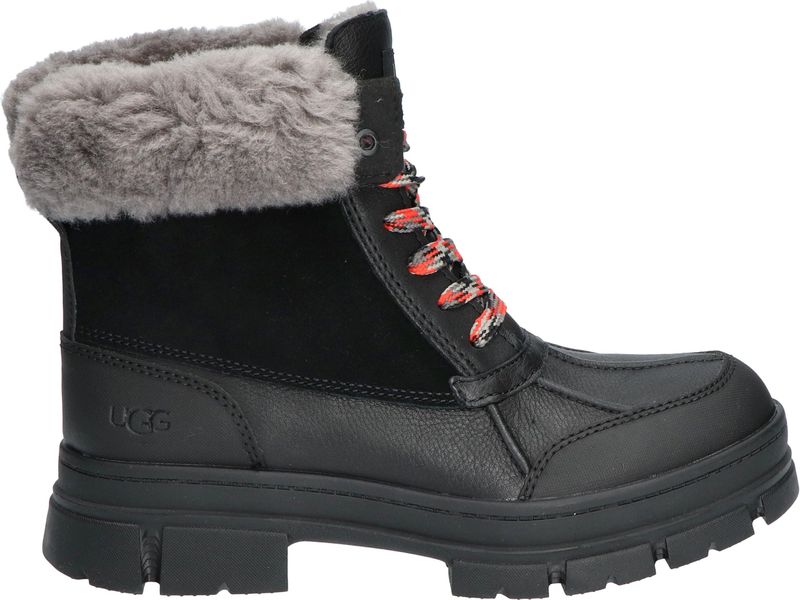 UGG - Ashton Addie - Veterlaarsjes - Grijs - Met Plateau - Warm Gevoerd