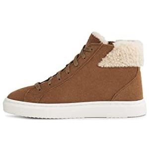 UGG® Alameda Mid-sneaker met rits voor Dames in Brown, Maat 40.5, Leder