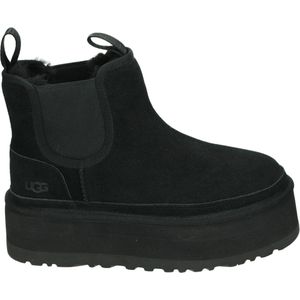 UGG - Neumel Platform Chelsea - Zwart - Wol - Plateauzool 5 cm