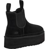 UGG - Neumel Platform Chelsea - Zwart - Wol - Plateauzool 5 cm