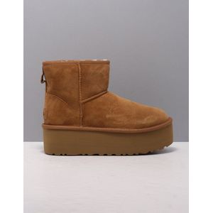 UGG W Classic Mini Platform Dames Laarzen - Chestnut