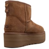 UGG - Classic Mini Platform - Enkellaarsjes - Black - Suede