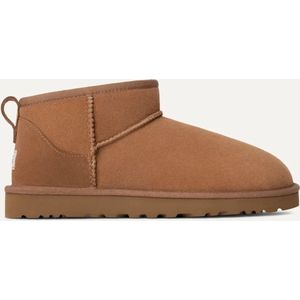 UGG - Classic Ultra Mini - Enkellaarsjes - Bruin - Sheepskin