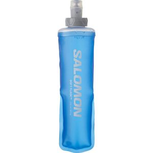 Salomon Soft Flask 250 ml/8 oz 28 flexibele drinkfles, uniseks, comfort, hoog debiet ventiel, eenvoudig te bedienen, blauw