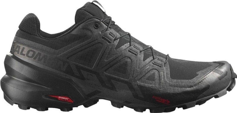 Salomon - Speedcross 6 - Trailrunningschoenen - Zwart - Textiel