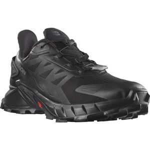 Salomon, Schoenen, Heren, Zwart, 42 2/3 EU, Leer, Hoge Kwaliteit Leren Sneakers voor Heren