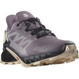 Trailrunning schoen Salomon Women Supercross 4 Moonscape Black Tender Peach-Schoenmaat 40 (UK 6.5)