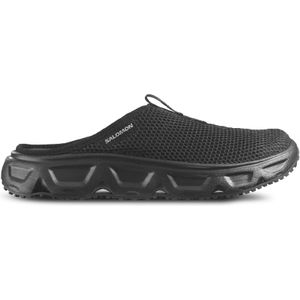 REELAX SLIDE 6.0 W - Zwarte Sandalen met Ademend Bovenwerk