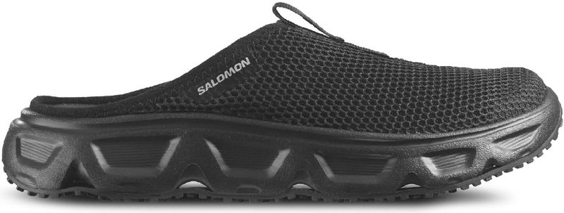 REELAX SLIDE 6.0 W - Zwarte Sandalen met Ademend Bovenwerk