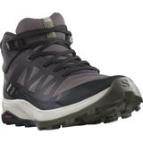 Wandelschoen Salomon Women OUTRISE Mid GTX Shale Black Deep Lichen Green-Schoenmaat 38 (UK 5)