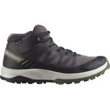 Wandelschoen Salomon Women OUTRISE Mid GTX Shale Black Deep Lichen Green-Schoenmaat 38 (UK 5)