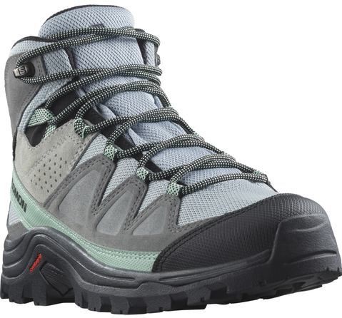 Salomon - Quest Rove - Wandelschoenen - Groen - Suède - GORE-TEX