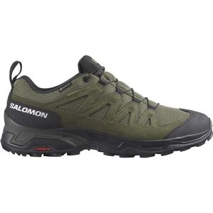 Salomon X-ward Leather Goretex Hiking Shoes Groen EU 40 2/3 Man