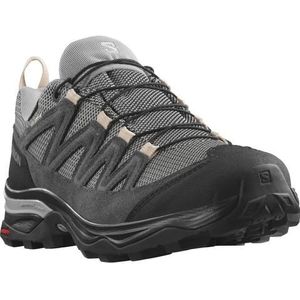 salomon x ward leather gore tex women s hiking shoes grey