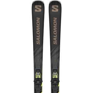 Salomon E S/Max 8 Xt Ski Black/Driftwood/Safety Yellow 170