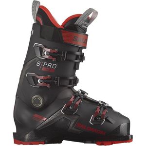 Salomon - S/Pro Hv 100 Gw - Skischoenen - Zwart/Rood/Beluga - Hoogwaardige Pasvorm