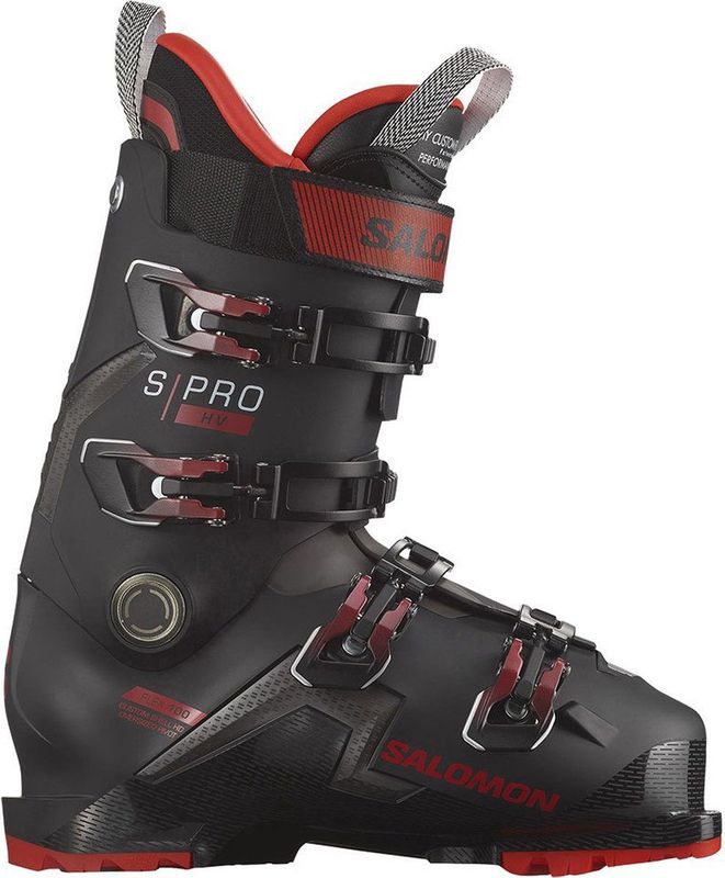 Salomon - S/Pro Hv 100 Gw - Skischoenen - Zwart/rood/beluga - 102-108 mm