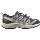 salomon xa pro 3d v8 children s trail running shoes grey pink