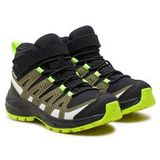 Salomon - XA Pro V8 Mid CSWP - Trailrunning Schoen - Black/Deep Lichen Green/Safety Yellow - ClimaSalomon Waterproof