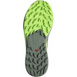 Salomon - Sense Ride 5 - Trailrunning Schoen - Black Laurel Wreath Green Gecko