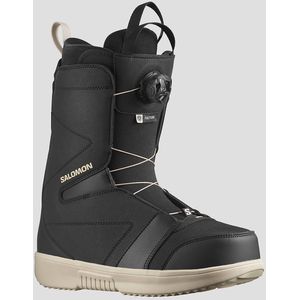 Salomon Faction Boa Black Snowboardschoenen Heren Zwart