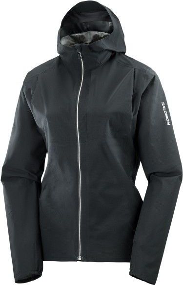 Salomon - Bonatti Trail Jkt W - Deep Black - Dames Windjack